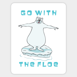 Go With The Floe Sticker